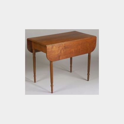 Classical Cherry Drop-leaf Table