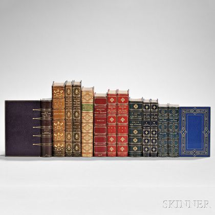 Fine Bindings and Extra-Illustrated Books, Thirteen Volumes, 1838-1906.