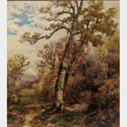 Robert Melvin Decker (American, 1847-1921) Autumn Forest