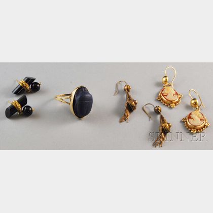Small Group of Antique Jewelry