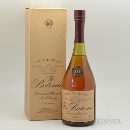 Balvenie Founders Reserve 10 Years Old, 1 750ml bottle (oc) 