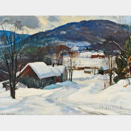 Aldro Thompson Hibbard (American, 1886-1972) In Vermont