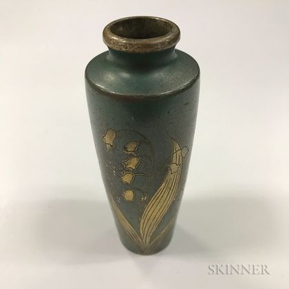 Miniature Bronze Vase