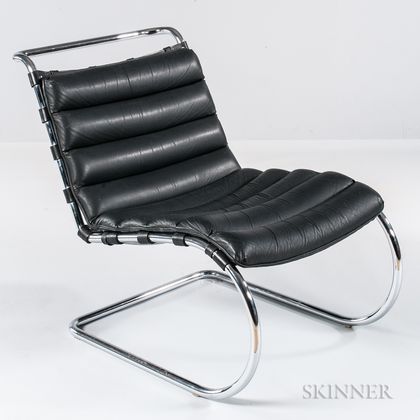 Cantilevered Chair in the Manner of Breuer 
