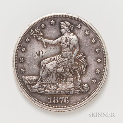 1876-CC Trade Dollar, DDR, FS-801