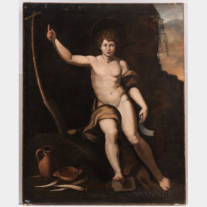 After Raphael (Italian, 1483-1520) St John the Baptist as a Boy