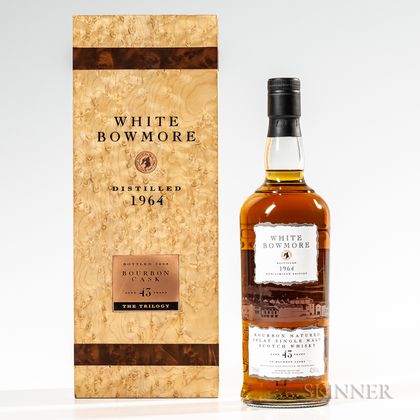 White Bowmore 43 Years Old 1964, 1 750ml bottle (pc) 