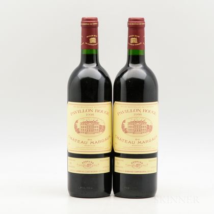Pavillon Rouge 1998, 2 bottles 