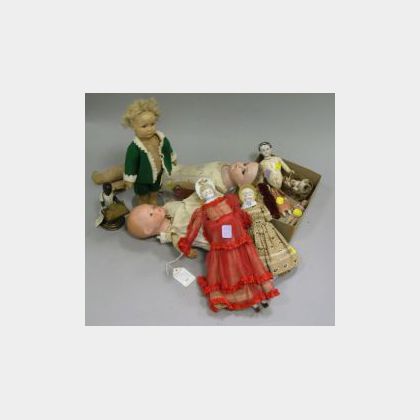 Miscellaneous Group of Dolls