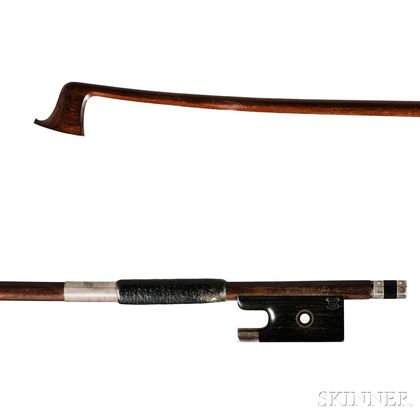 Silver-mounted Violin Bow, Richard Grunke