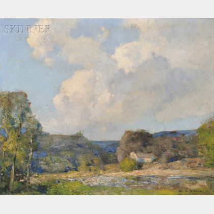 William Jurian Kaula (American, 1871-1953) Summer Clouds