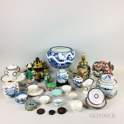 Group of Mostly Chinese Ceramic Items