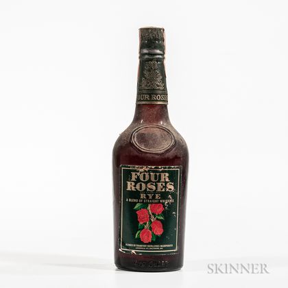 Four Roses Rye, 1 4/5 quart bottle 