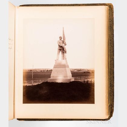 Recollections of the Thirteenth Massachusetts Regiment , Photo Album, Post 1885.