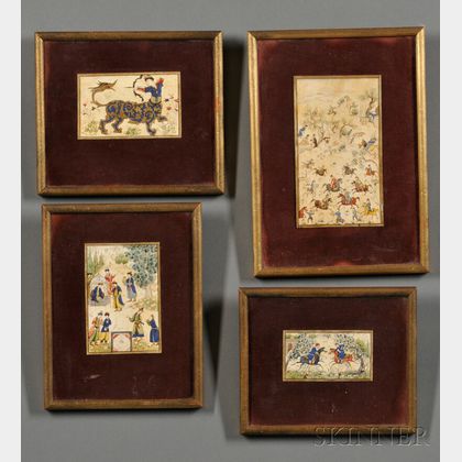 Four Persian Miniatures