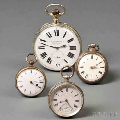 Group of Four Watches of Varying Periods and Designs