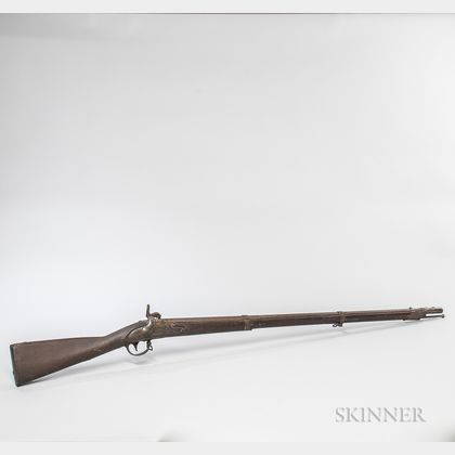 Whitney 1822 U.S. Contract Musket Converted to Percussion