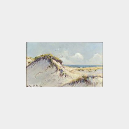 Arthur Vidal Diehl (American, 1870-1929) Coastal Dunes