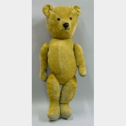 Large American Golden Plush Teddy Bear
