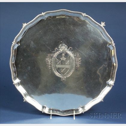 Large George III Silver Salver