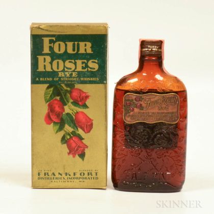 Four Roses Rye 3 Years Old, 1 half pint bottle 