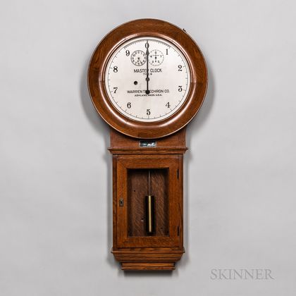 Warren Telechron Co. Master Clock Type B