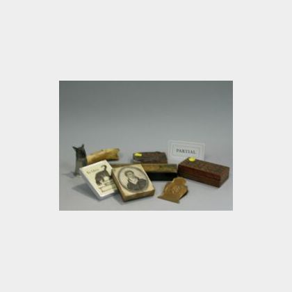 Group of Assorted Desk Items and Findings