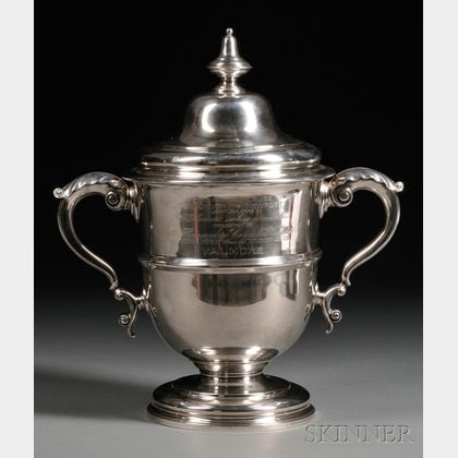 Edward VII Silver Presentation Cup
