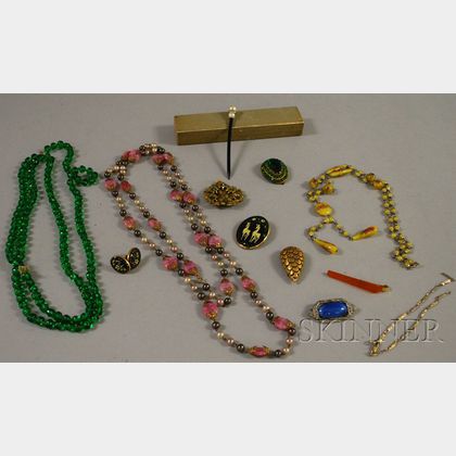 Small Group of Vintage Costume Jewelry