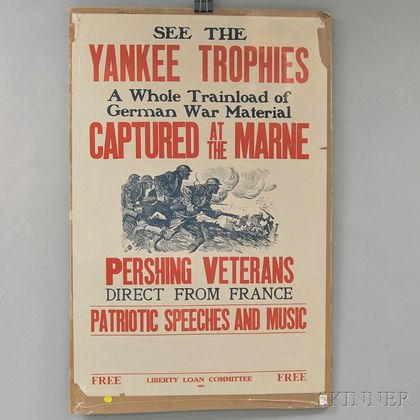 Twelve U.S. WWI Lithograph Posters