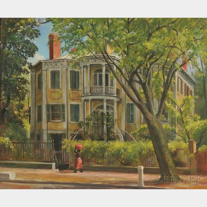 Horace Talmage Day (American, 1909-1984) Ware-Sibley-Clark House, Augusta, Georgia
