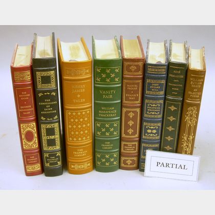 Group of 100 Franklin Library Leather-bound Titles
