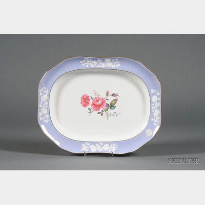 Spode Porcelain "Maritime Rose" Serving Platter