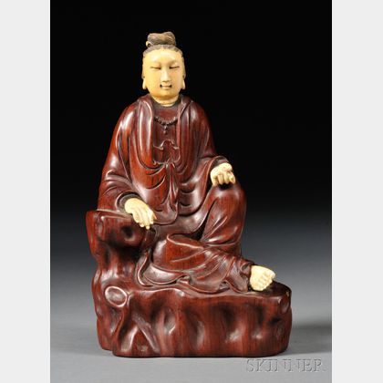 Huanghuali and Ivory Carving