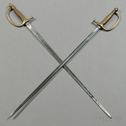 Two Model 1840 Musician's Swords