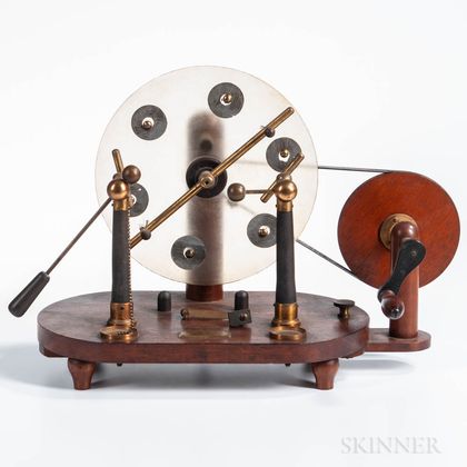 E.S. Ritchie & Sons Wimshurst-style Electrostatic Generator