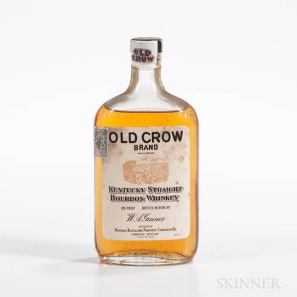 Old Crow 4 Years Old 1940, 1 pint bottle 