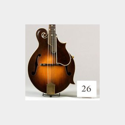 American Mandolin, Gibson Mandolin-Guitar Company, Kalamazoo, 1927, Model F-5