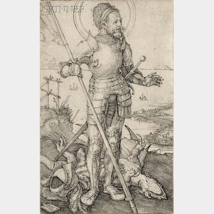 Albrecht Dürer (German, 1471-1528) St. George on Foot