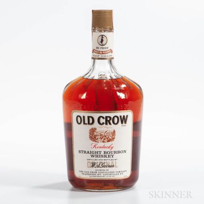 Old Crow 4 Years Old, 1 1/2 gallon bottle 