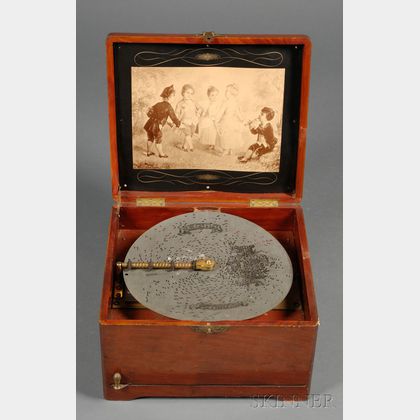 11-inch Regina Disc Musical Box