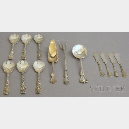 Small Group of Assorted Sterling Silver Flatware