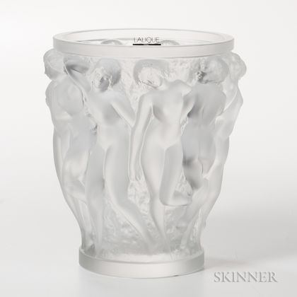 Lalique Bacchantes Vase 