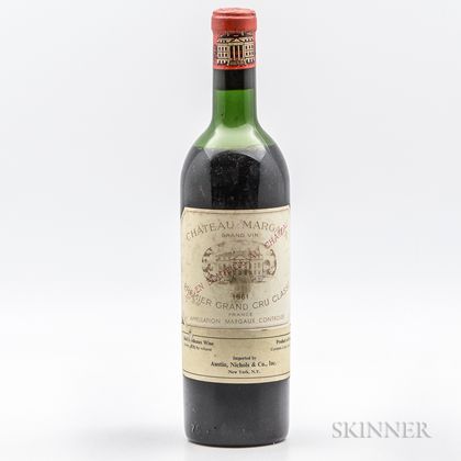 Chateau Margaux 1961, 1 bottle 