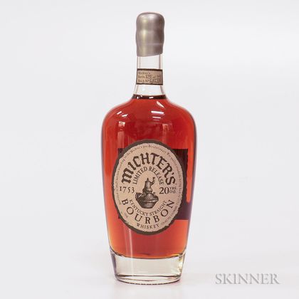 Michters 20 Years Old, 1 750ml bottle 
