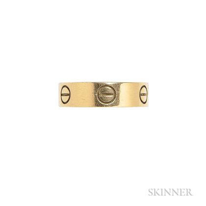 18kt Gold "Love" Ring, Cartier