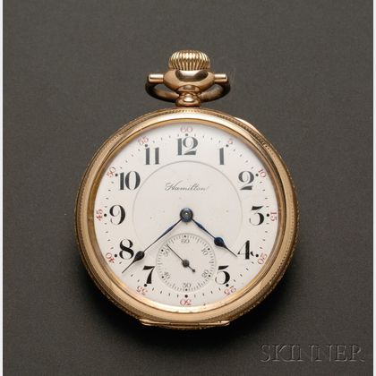 Hamilton 16 Size 21-jewel Pocket Watch