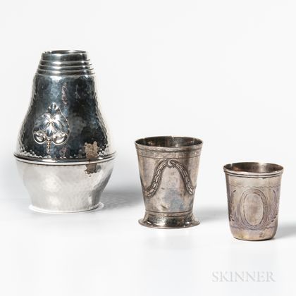 Three Pieces of Continental Silver