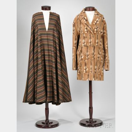 Two Salvatore Ferragamo Lady's Outerwear Items