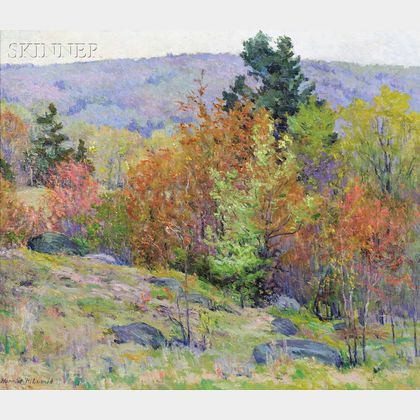 Harriet Randall Lumis (American, 1870-1953) Verdant Landscape